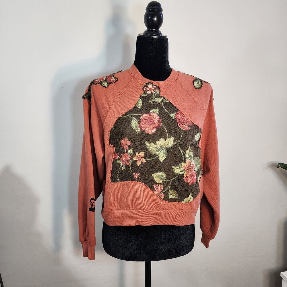 Levi's upcycled cropped hoodie